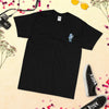 Robot embroidered Short Sleeve T-Shirt