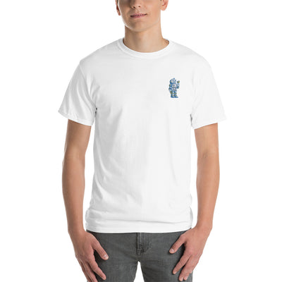 Robot embroidered Short Sleeve T-Shirt