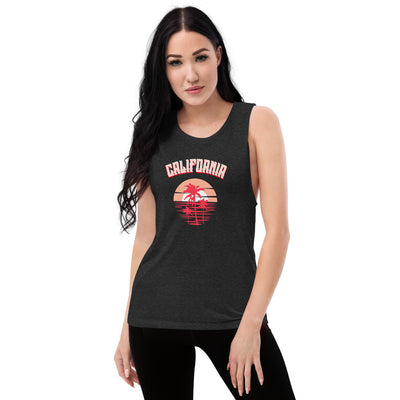 Women's Muscle California short Tank