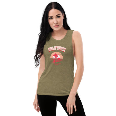 Women's Muscle California short Tank