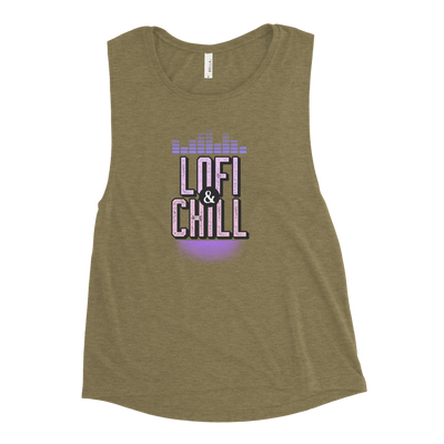 Women's LOFI Music Muscle Tank