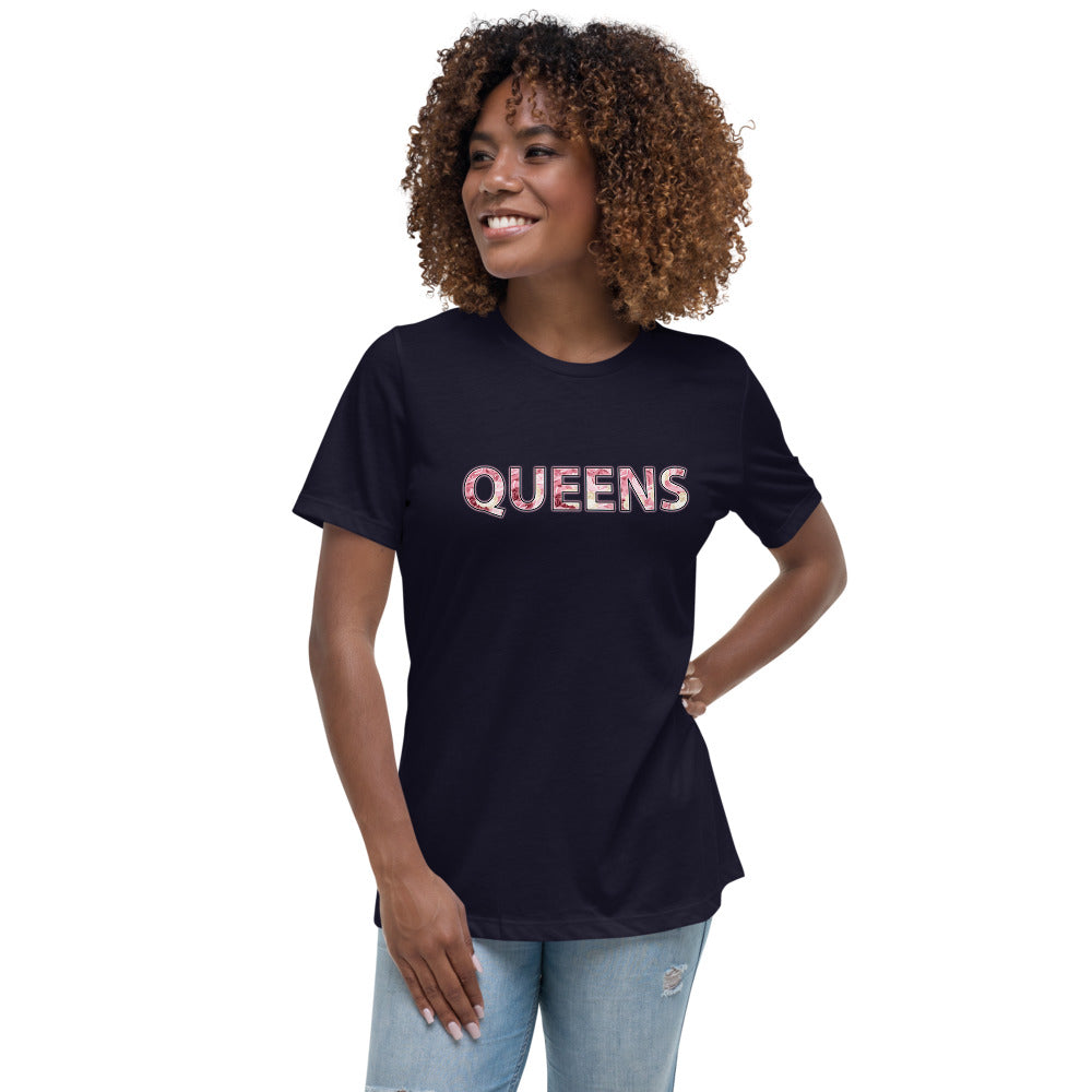 Women's Floral Queens Short-Sleeve T-Shirt